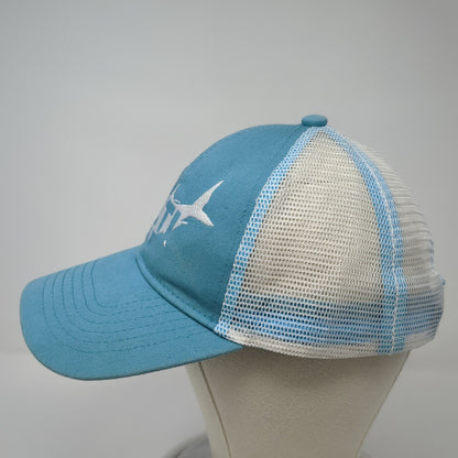 Yeti Coolers Snapback Mesh Back Trucker Hat Blue One Size Colorblock