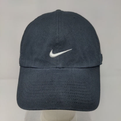Nike Swoosh Slideback Hat Black OSFA Embroidered Bob Firman XC 2011