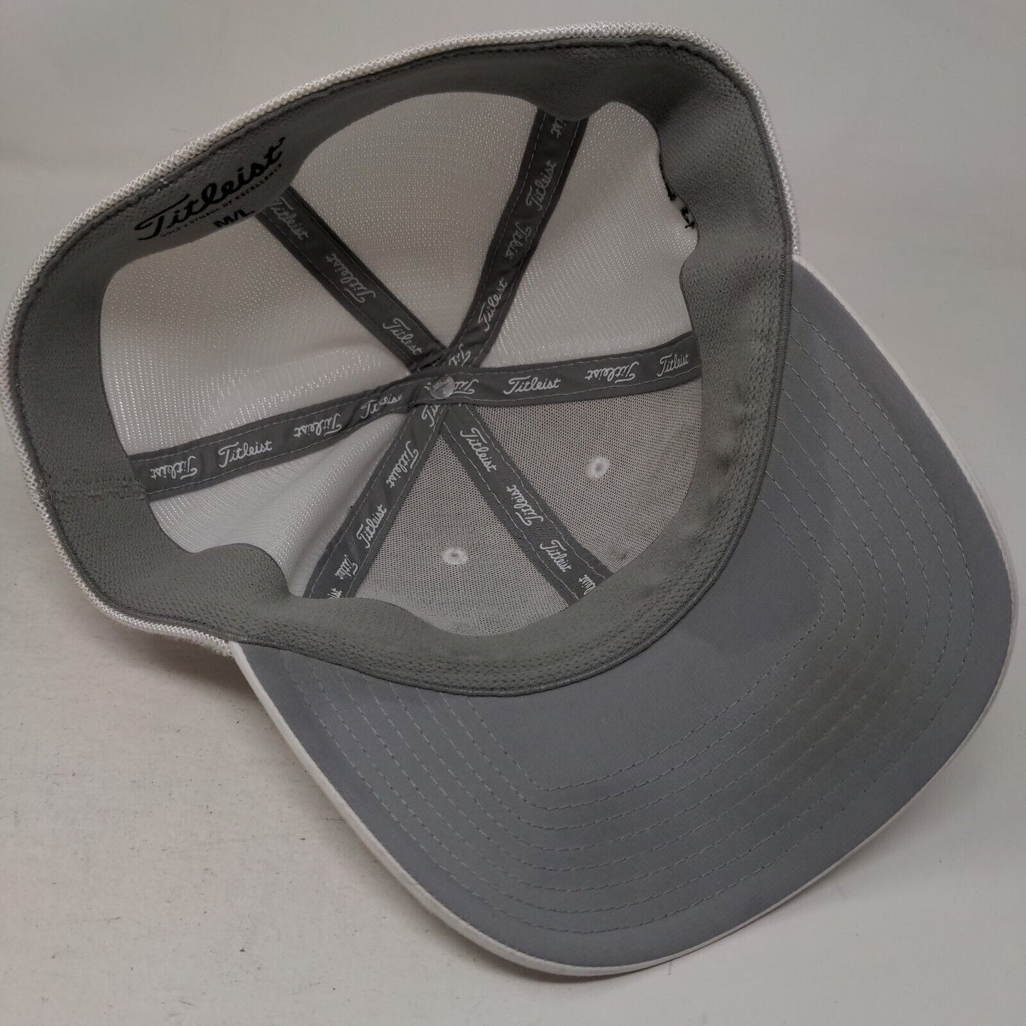 Titleist FJ Pro V1 Fitted Hat White M/L Golf's Symbol Of Excellence