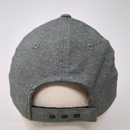Letter B Strapback Hat Gray One Size Adjustable Embroidered Ogio