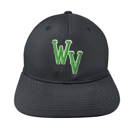 WV Fitted Hat Black S/M HC2 C-Fit Embroidered Vented Holes 6 Panel Champro
