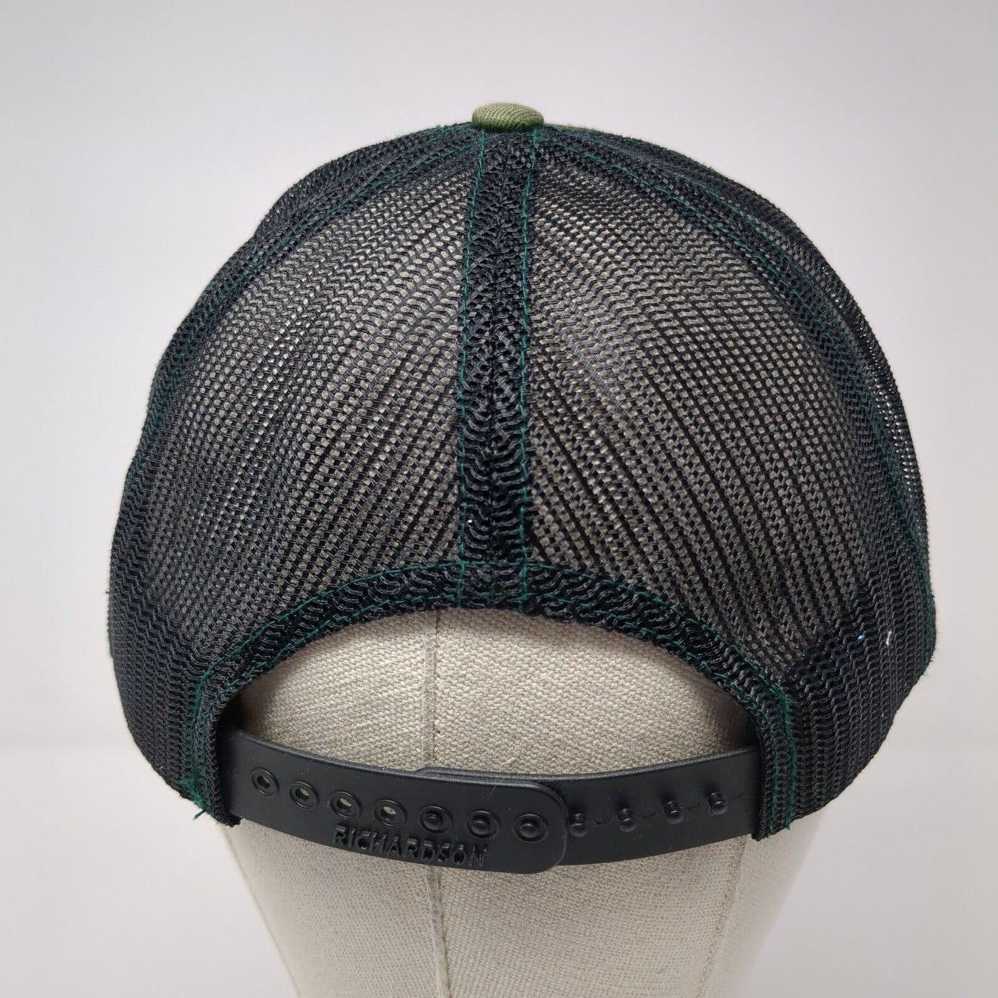 Mission43 Snapback Mesh Back Trucker Hat Camo One Size Richardson