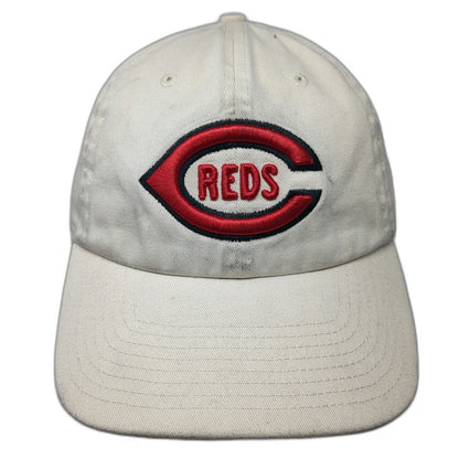 '47 Cincinnati Reds MLB Baseball Cap Beige One Size Cooperstown Slideback Hat