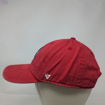 '47 Brand Men's Slideback Hat Red Size OS Embroidered Logo Boston Red Sox