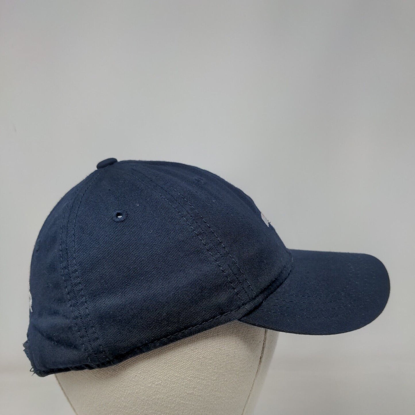 Tommy Hilfiger Strapback Hat Blue One Size Adjustable Embroidered Vented Holes