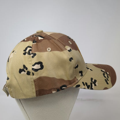 Hosanna Baseball Cap Beige OSFM Desert Camo Air Force Seal US Flag Military Hat