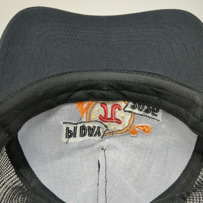 Trucker Hat Black One Size Pi Day 2025 Pizza Pie Math Graphic Snapback Mesh Back
