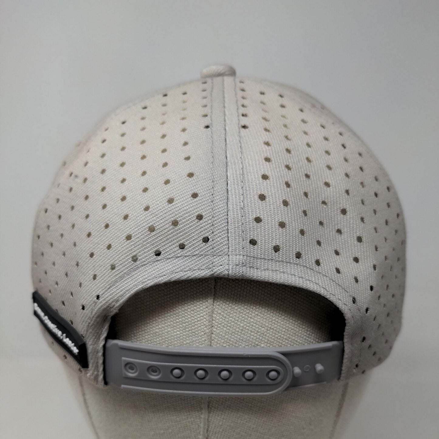 Happy Feet Men's Snapback Mesh Back Hat Tan 3D Brave Creative Leader Logo