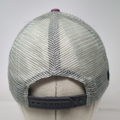 Legacy Trucker Hat Purple One Size be hippy Mountain Sunburst Mesh Snapback Hat