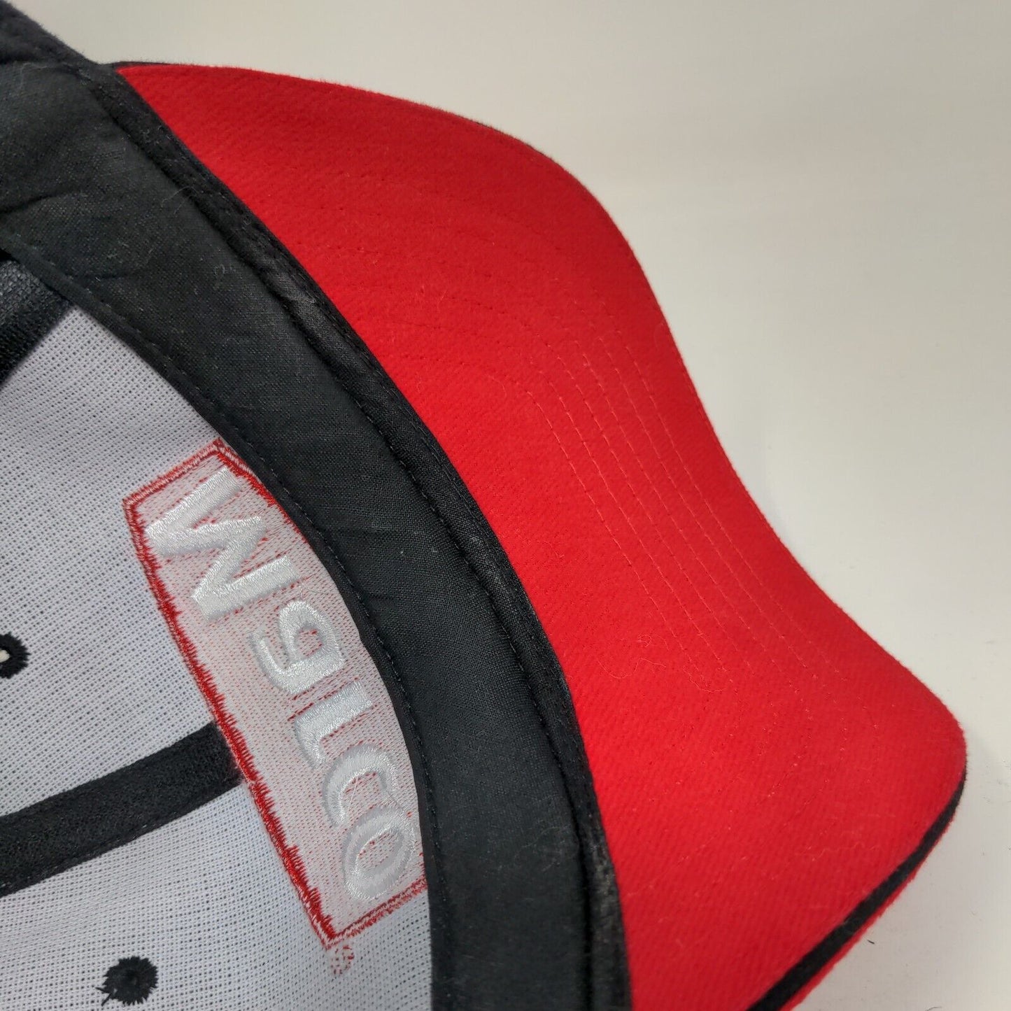Marco Slideback Hat Black One Size Embroidered Adjustable Colorblock