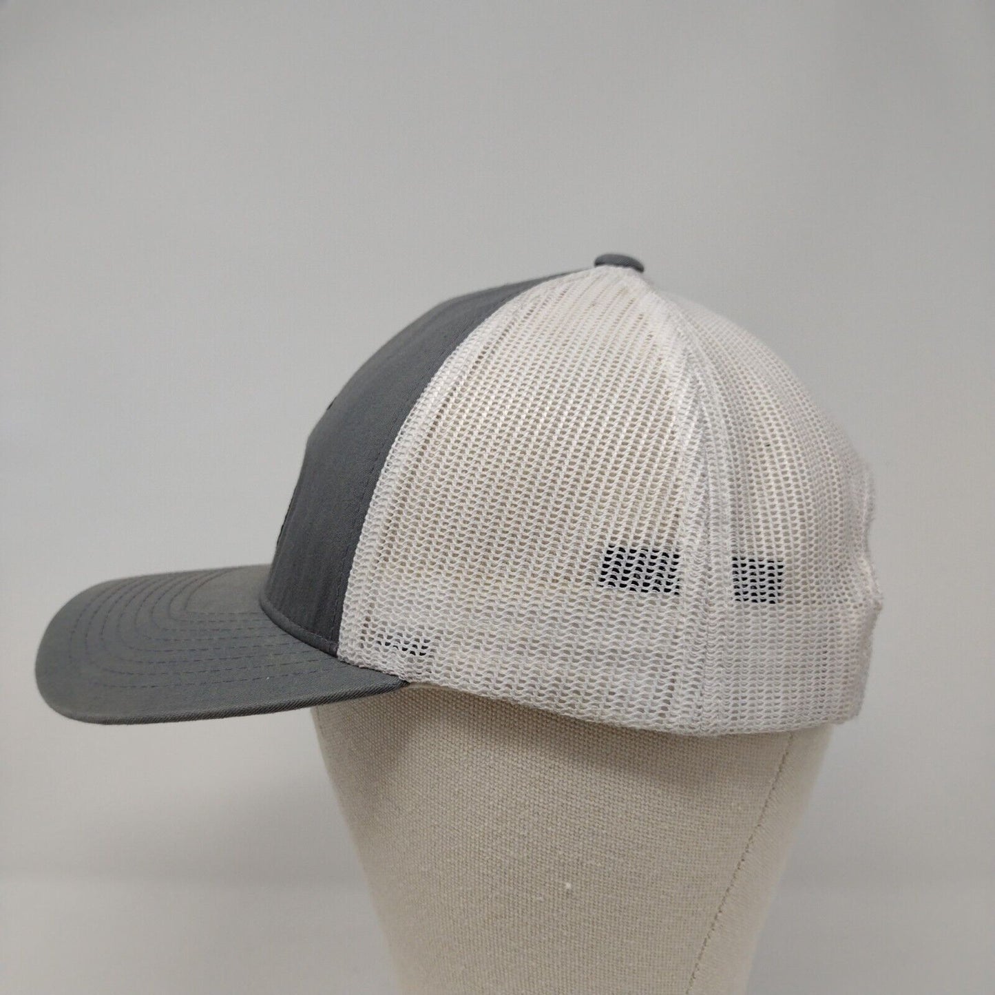 208 Bike Gear Snapback Trucker Hat Gray OSFA Mesh Back Pacific Headwear