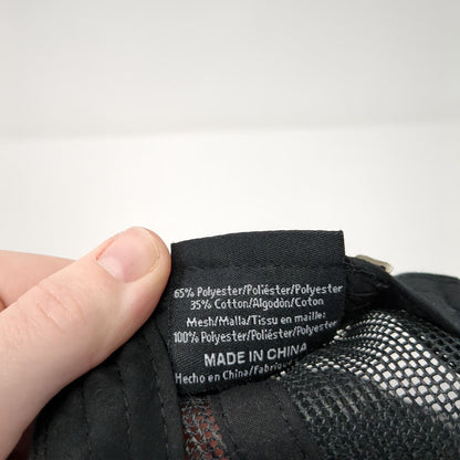 CSC Snapback Mesh Back Trucker Hat Black One Size Pacific Headwear