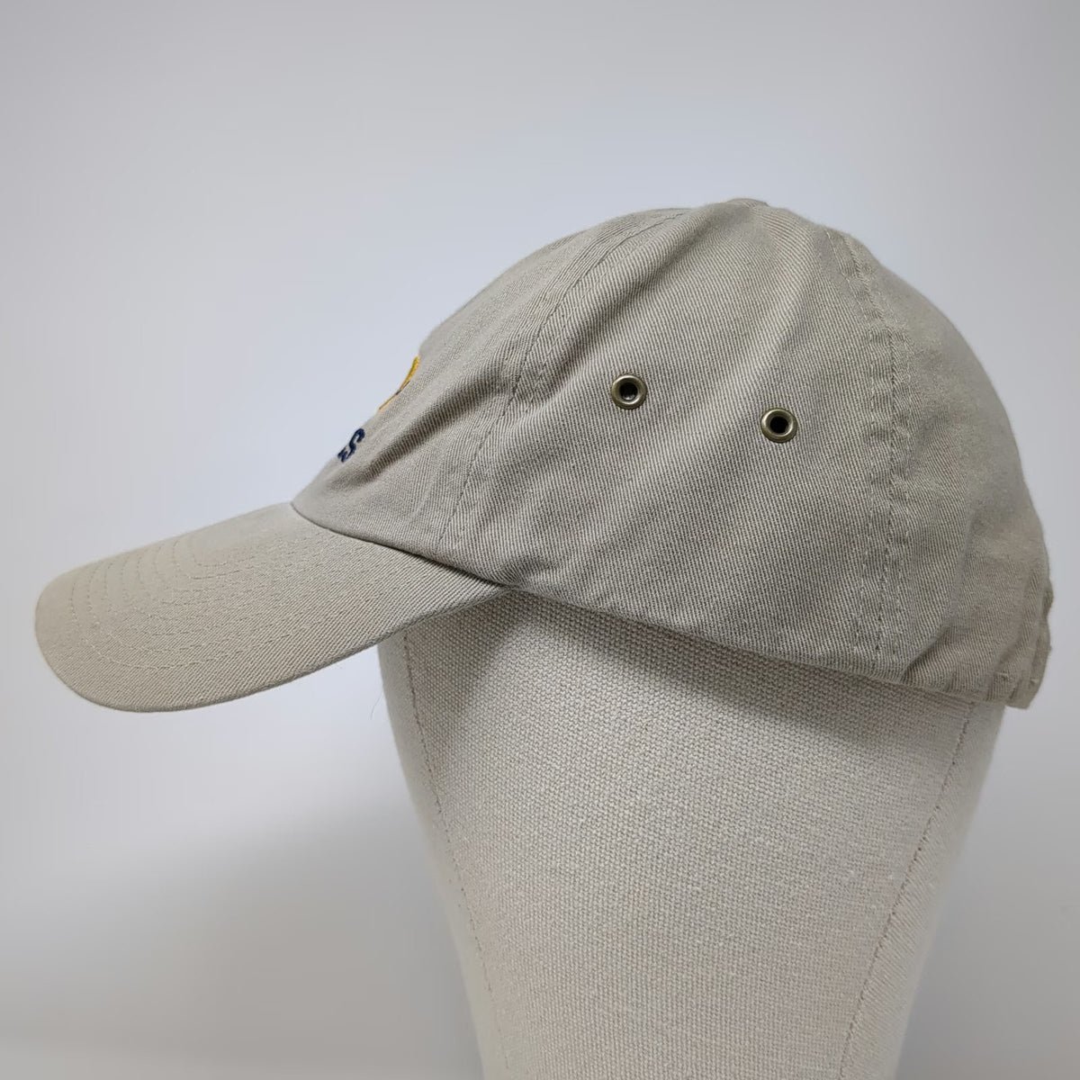 Eddie Bauer Baseball Cap Beige OSFM Athletics 20 Embroidered Cotton Slideback