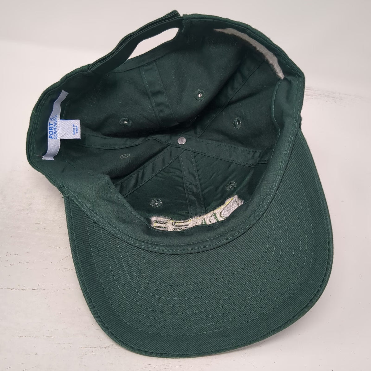 Colorado State University Rams NCAA Port Company Cap Hat Green OS Strapback