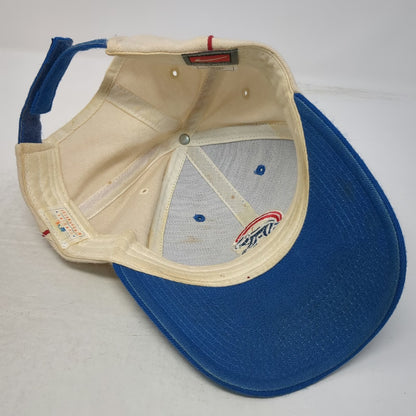 Chicago Cubs MLB Nike Baseball Cap Blue White Red One Size Wool Strapback Hat