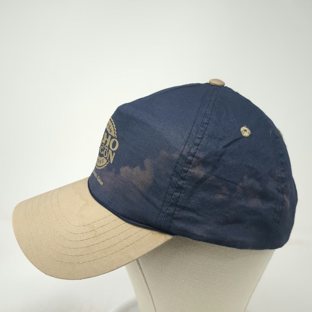 Value Caps 5 Panel Blue OSFM Idaho Eastern Oregon Spanish Onions Snapback Hat