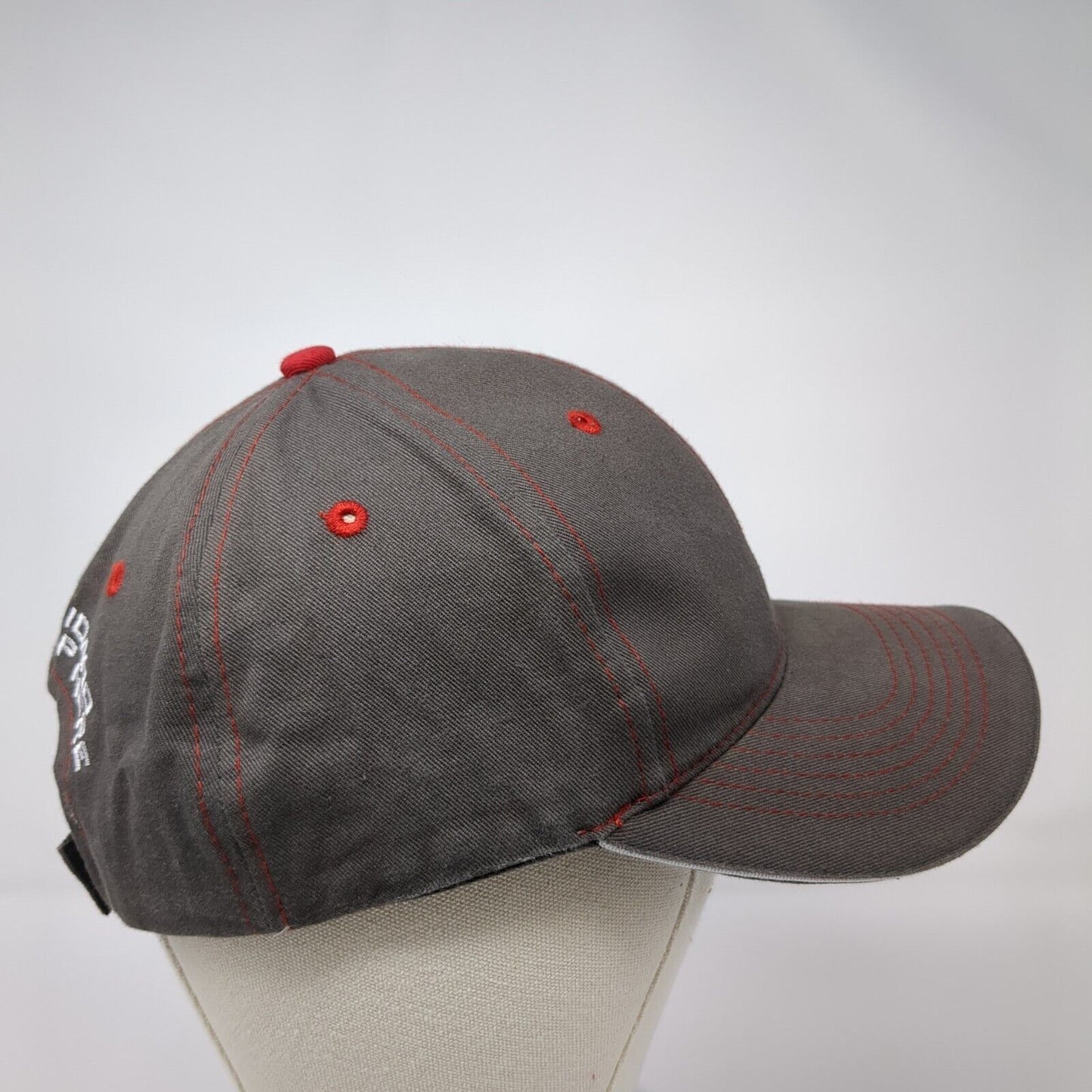 Farm Bureau Ins We Know Idaho We Grew Up Here Strapback Hat Gray OS Buck's Bags