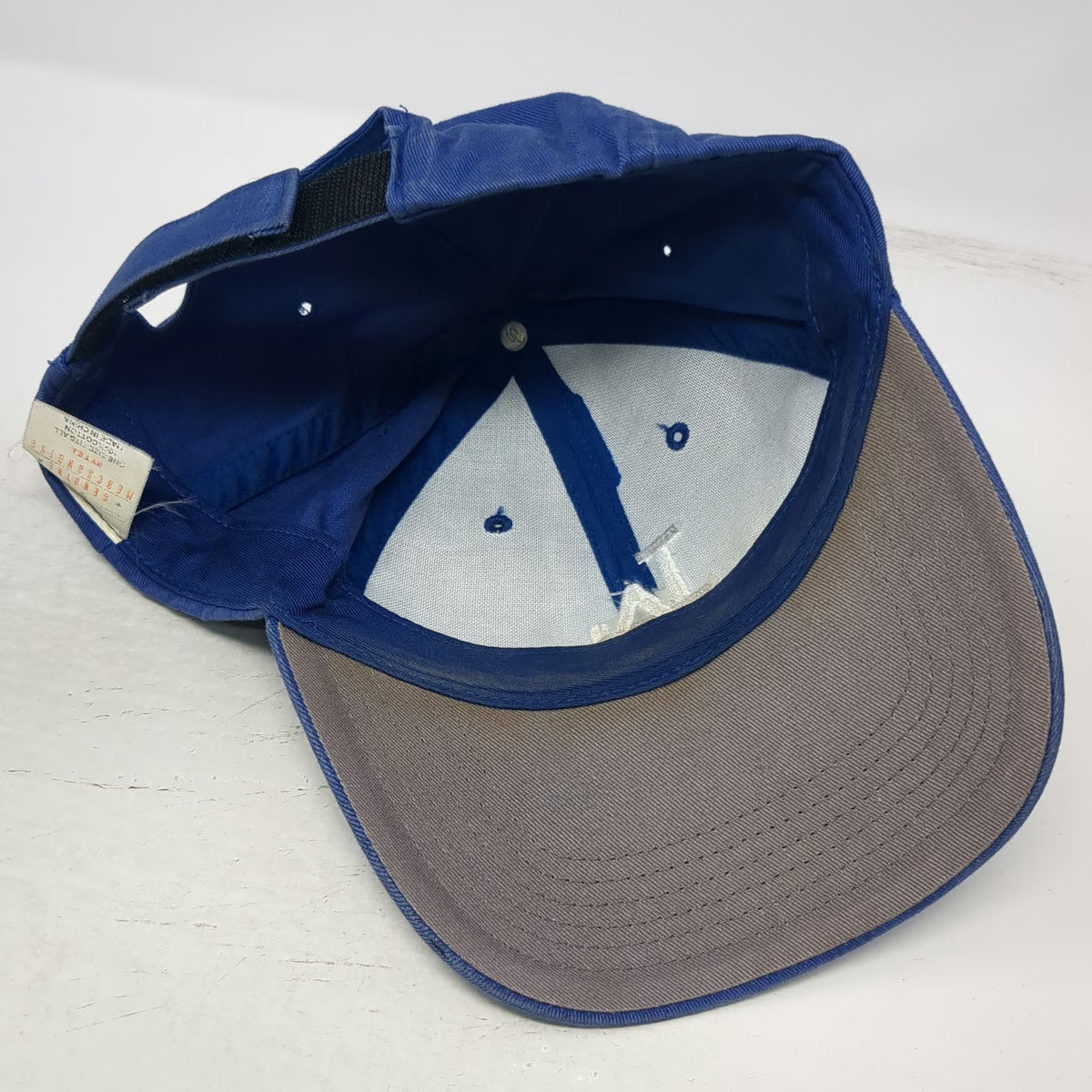 Los Angeles Dodgers MLB Genuine Merchandise Baseball Cap Blue One Size Gray Brim