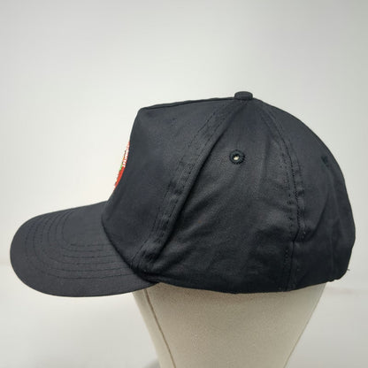 Burger King Whopper Warrior BK Crew Black 5 Panel One Size Snapback Hat Logo