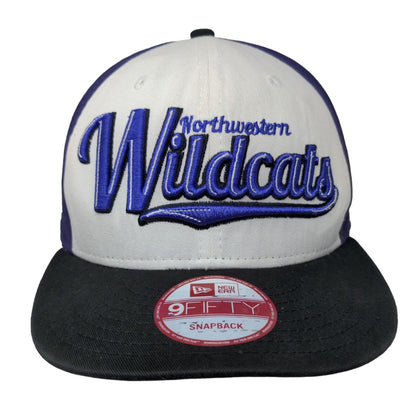 New Era Men's Snapback 9Fifty Hat Northwestern Wildcats Embroidered Logo