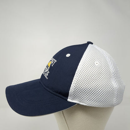 The Salty Dog Cafe Strapback Mesh Back Hat Blue One Size Classic Cut