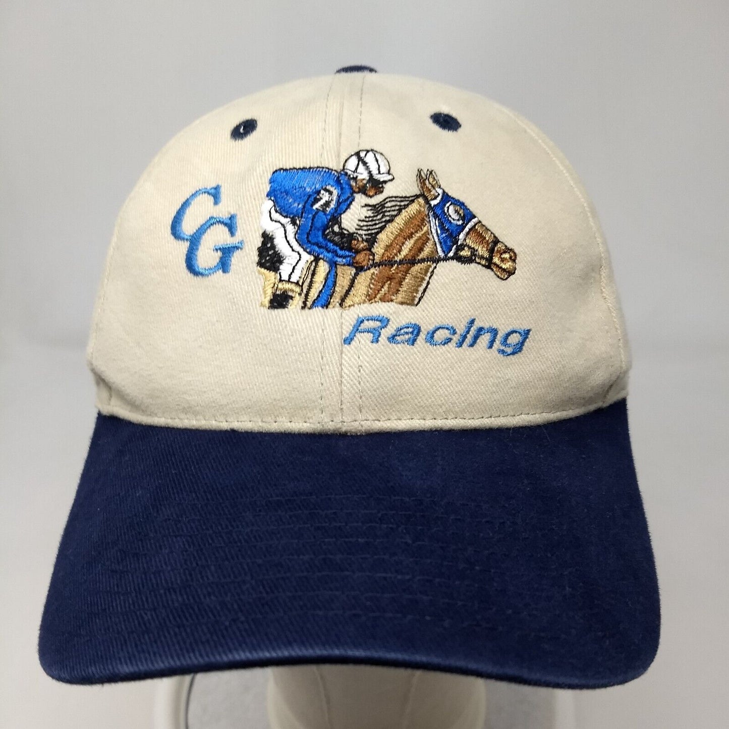 CG Racing Strapback Hat Multicolor OSFM Adjustable Embroidered Otto