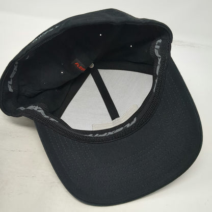 O'Neill Baseball Cap Black XL Flexfit Surf Co Est 1952 Structured Fitted Hat