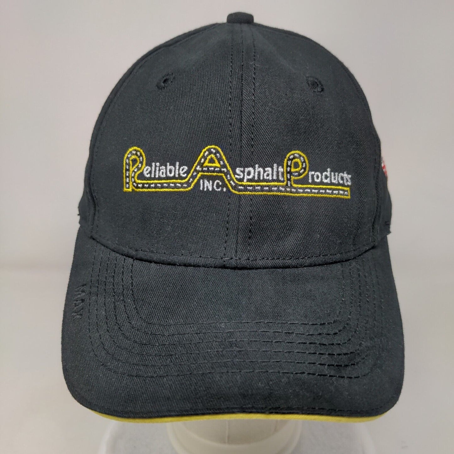 Reliable Asphalt Products Inc Strapback Hat Black OSFA Patriotic The Max Hat