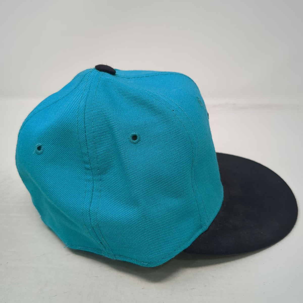 Florida Marlins MLB New Era Baseball Cap Blue 6 3/4 Wool Pro Model Hat Vintage