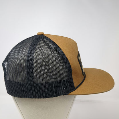 Hooey Trucker Hat Brown Black One Size Cactus Ropes Texas Patch Rope Snapback