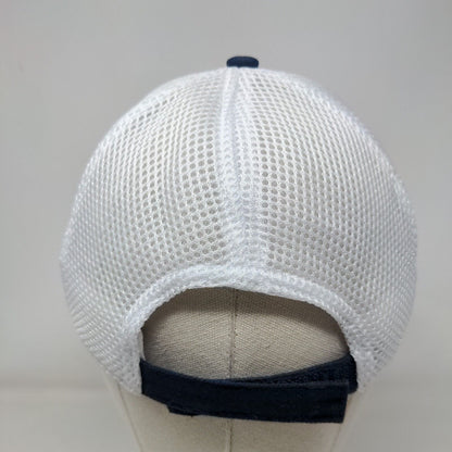 Kemira Patch Strapback Mesh Back Hat Blue OSFM Adjustable Colorblock