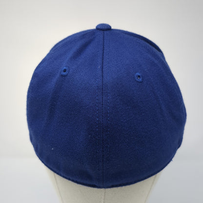 Idaho Tree Gun Fitted Baseball Cap Blue 7 5/8 Lightweight Embroidered 210 Fitted