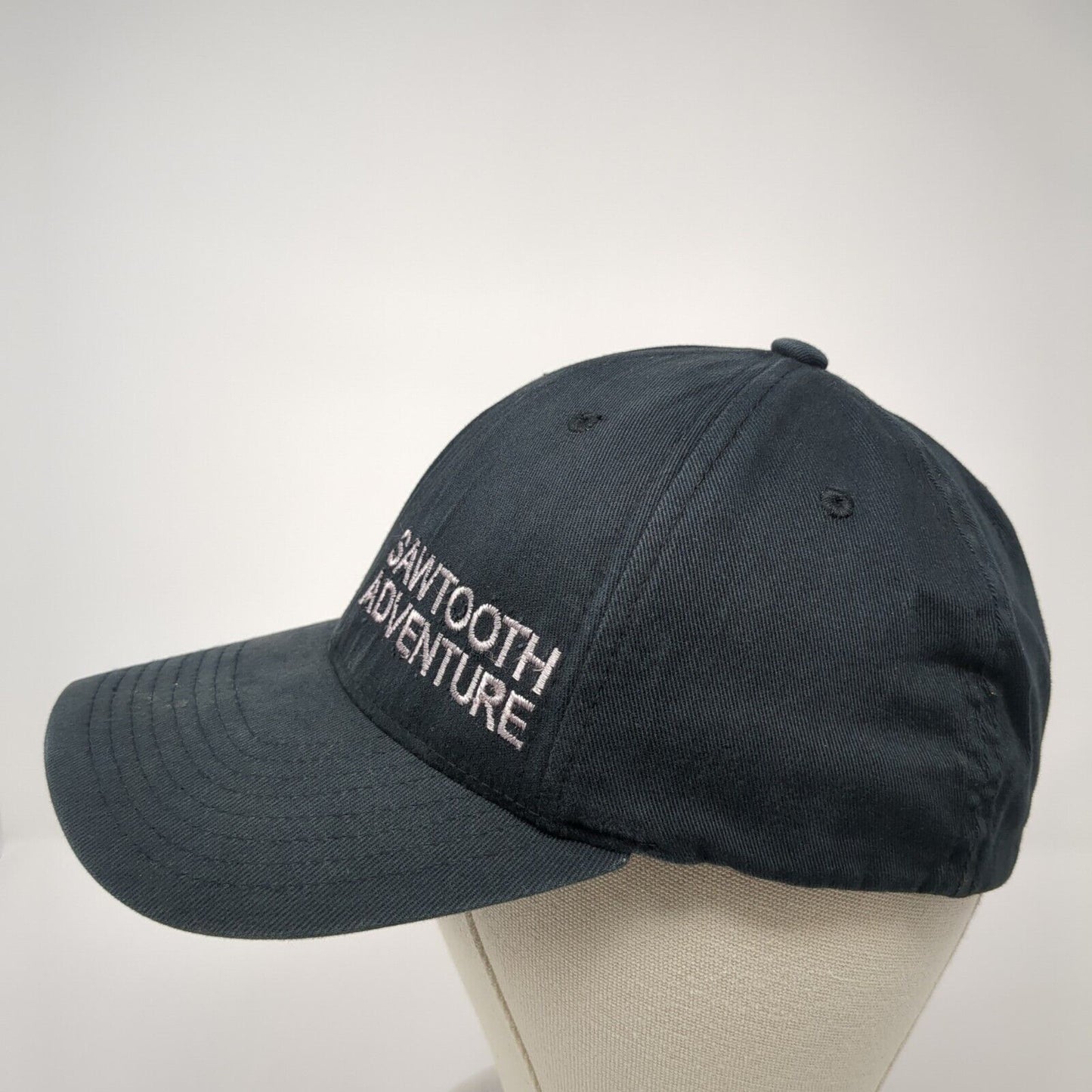 Sawtooth Adventure Fitted Hat Black S-M Embroidered Flexfit Richardson