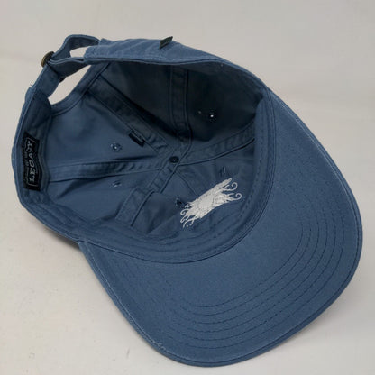 Legacy Men's Slideback Hat Blue Embroidered Sunburst Logo Adjustable