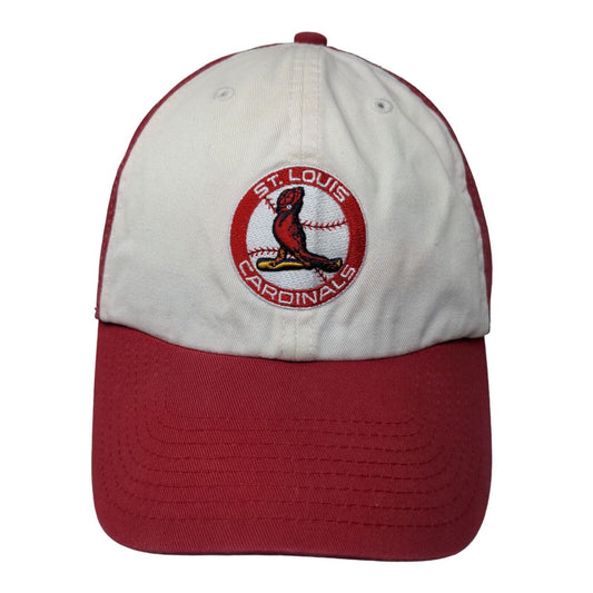 '47 Twins Men's Fitted Hat Red Size M St Louis Cardinals Embroidered Logo