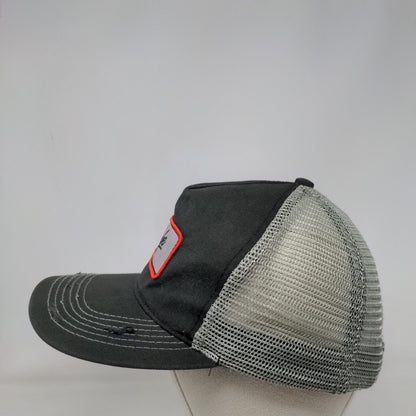 Dodge Patch Strapback Mesh Back Trucker Hat Black OSFA Colorblock