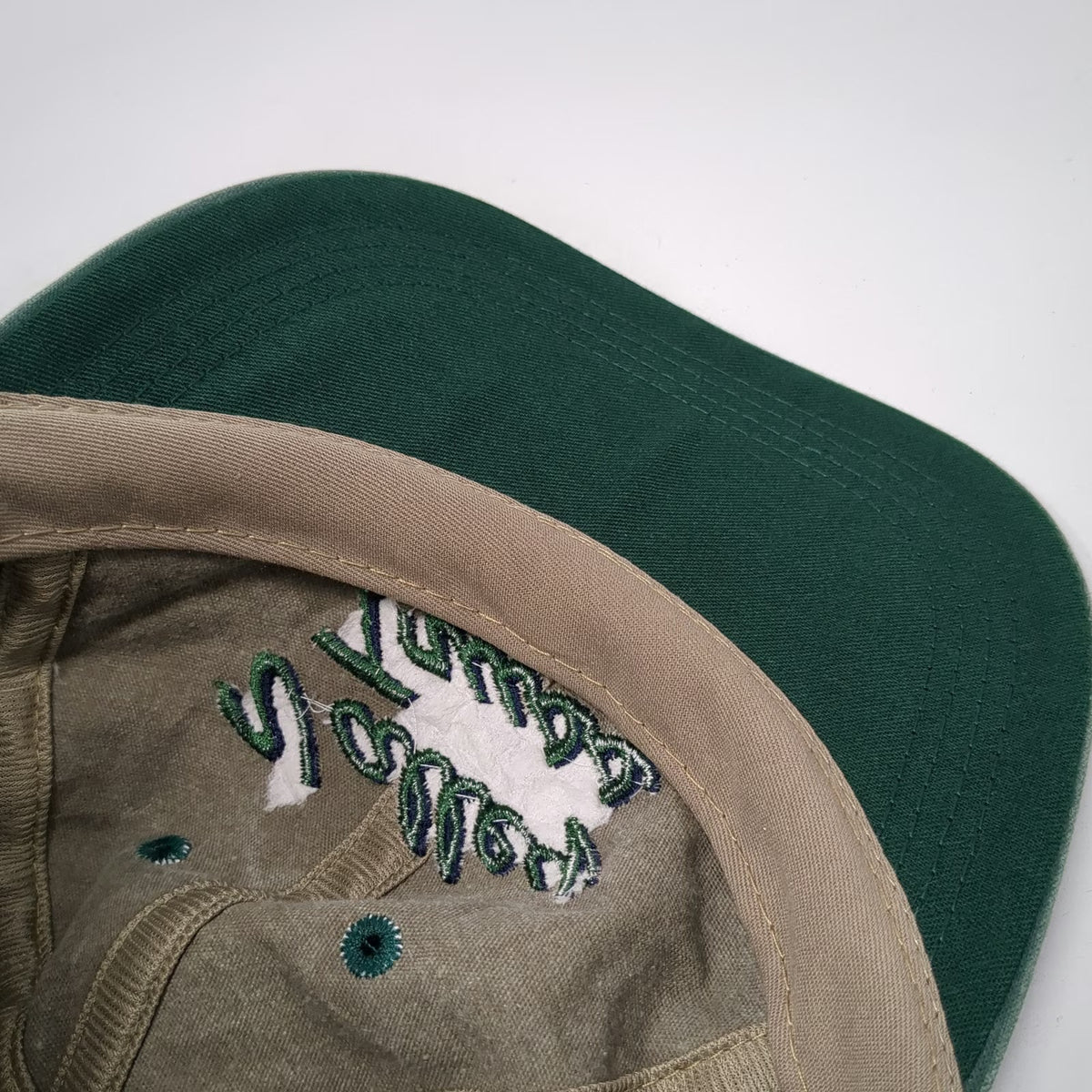 Sportcap Baseball Cap Brown Green One Size Valley Truss Embroidered Cotton Hat