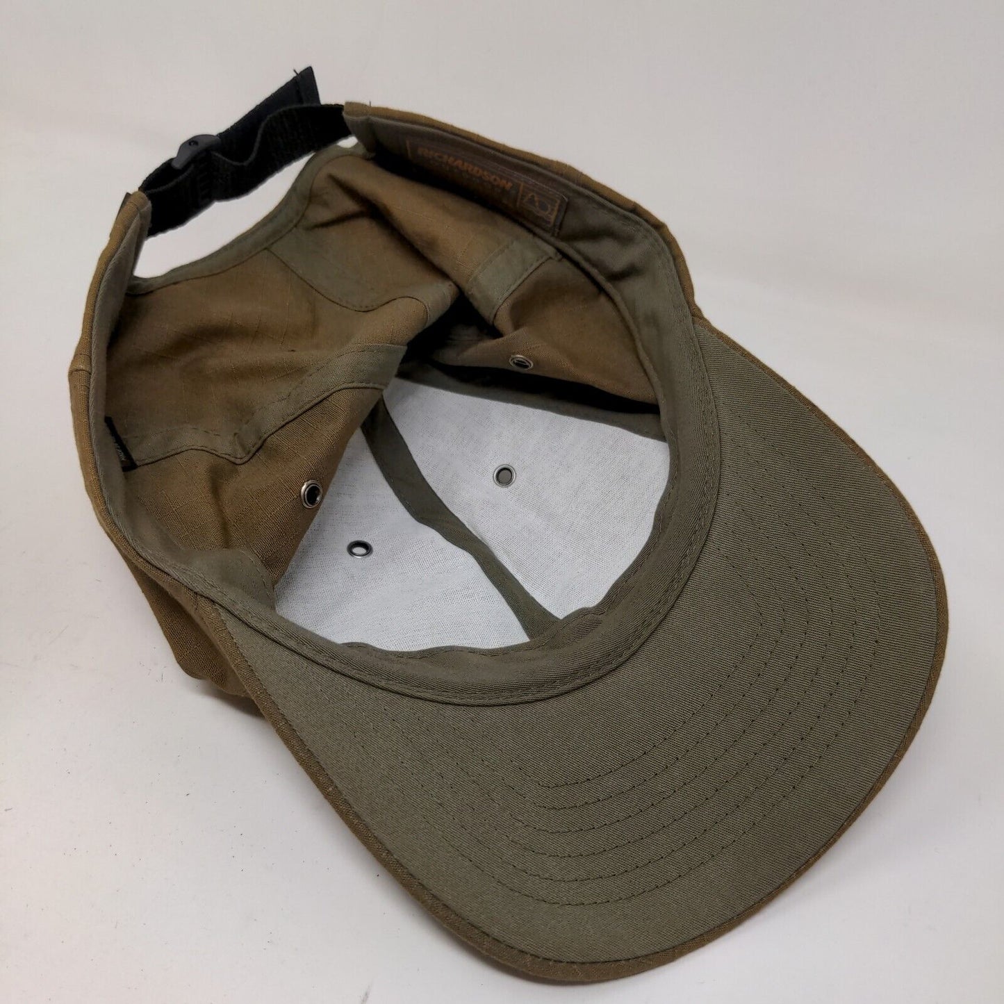 Richardson Outdoor Men's Slideback Hat Brown Adjustable Dog Logo Cotton