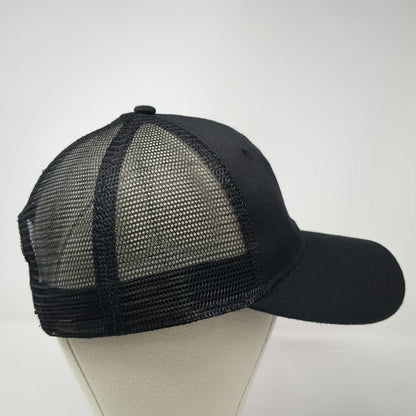 Mac Tools Trucker Hat Black One Size Snapback Mesh Back Embroidered Logo Work