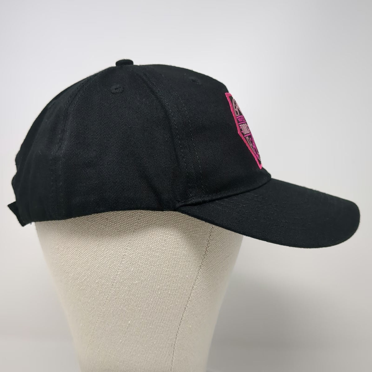 Matco Tools Baseball Cap Black One Size Pink Ribbon Awareness Cause Wrench Hat