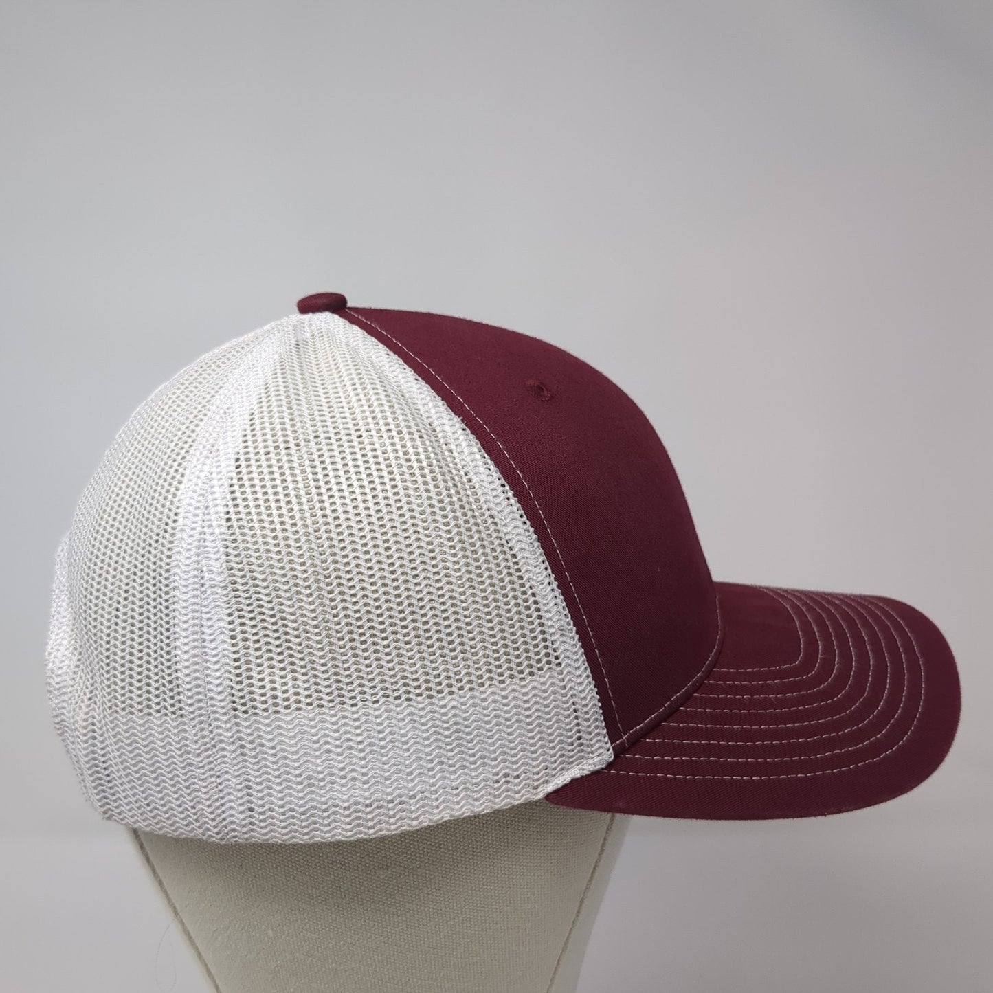 Dillabaugh's Commercial Flooring Trucker Hat Red One Size Mesh Back