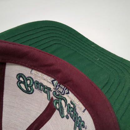 Bud Light Red Green Hat Snapback One Size Beer Logo Embroidered Anheuser Busch