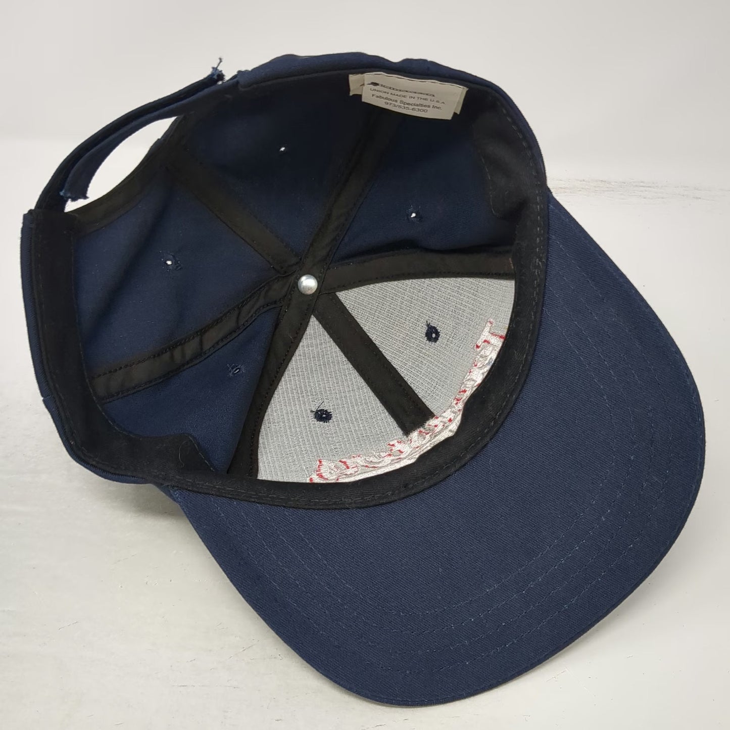 Unionwear Teamsters Local 877 Strapback Baseball Cap Blue One Size USA Hat