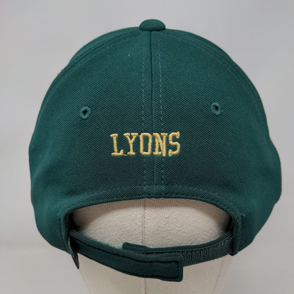 FC Lyons Strapback Hat Green Embroidered Logo Pacific Headwear