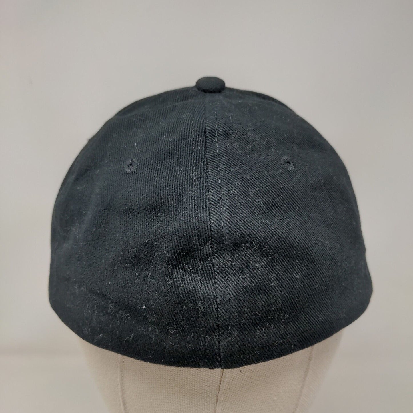 Toppers Pizza Fitted Hat Black L/XL HTT Head To Toe Employee Uniform