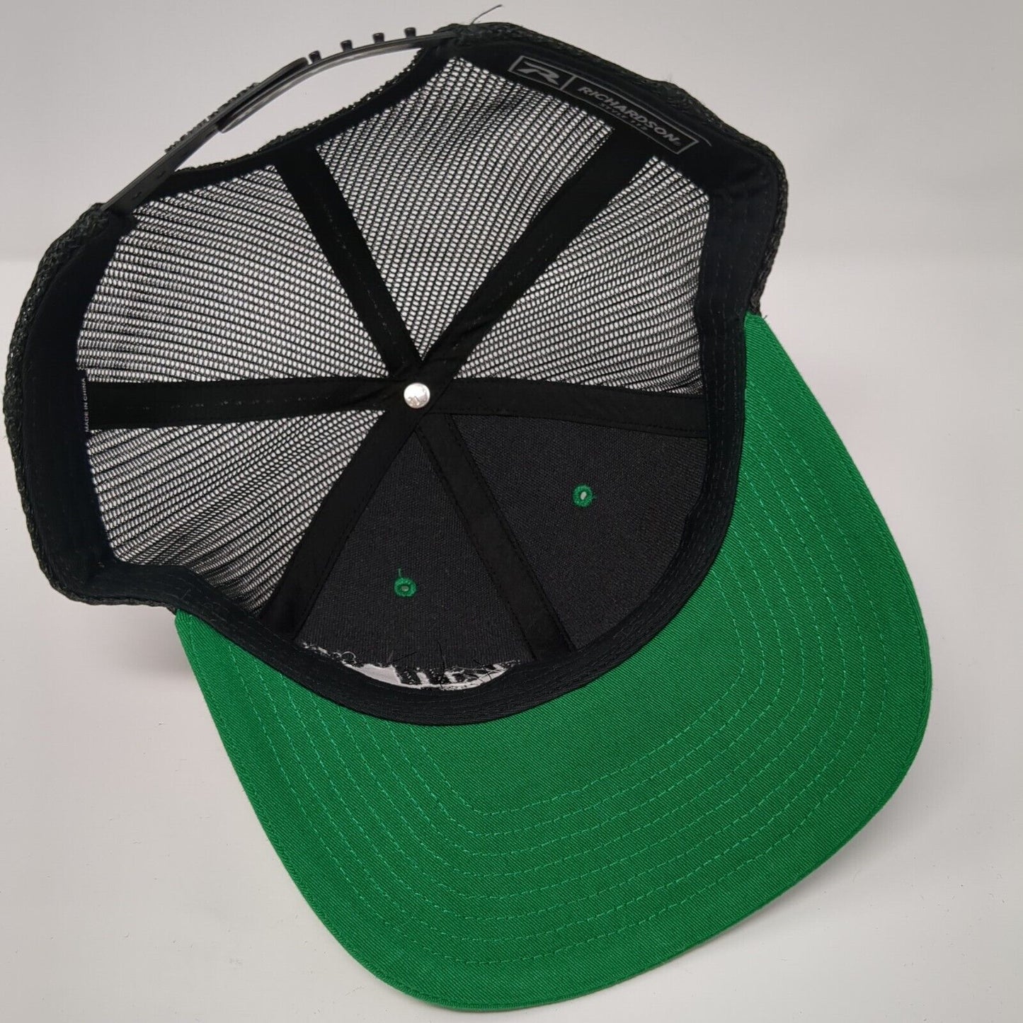 Par 3 Landscape Management Snapback Trucker Hat Green OS Adjustable Richardson