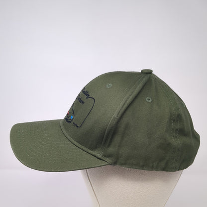 Boise Valley Fly Fishers Baseball Cap Green One Size Adjustable Buck's Bags