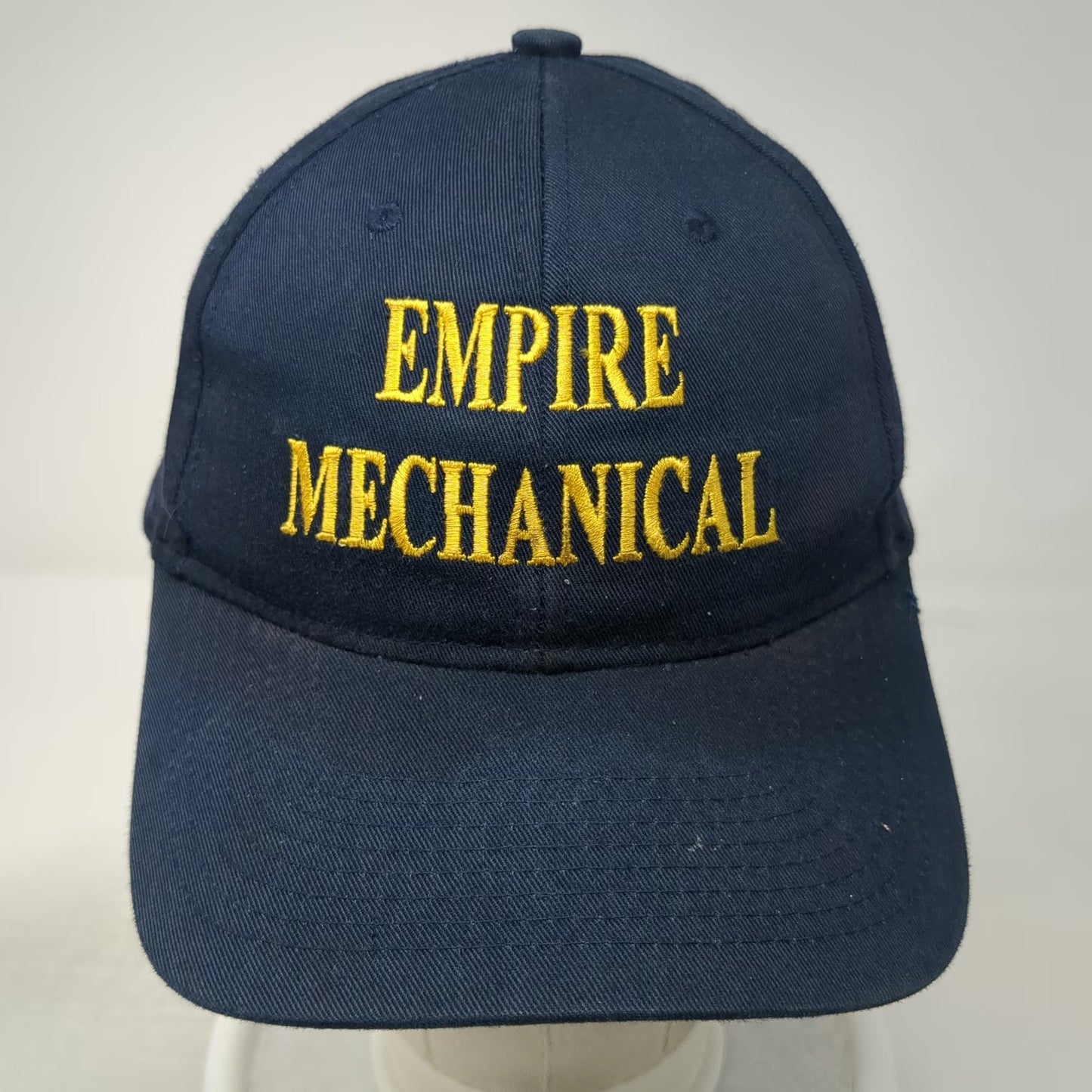 Port Authority Empire Mechanical Snapback Hat Blue One Size Structured 6-Panel