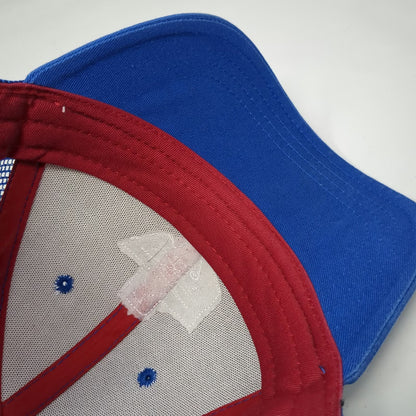 Tyler's Trucker Hat Blue One Size Texas State Patch Mesh Back Snapback White Red