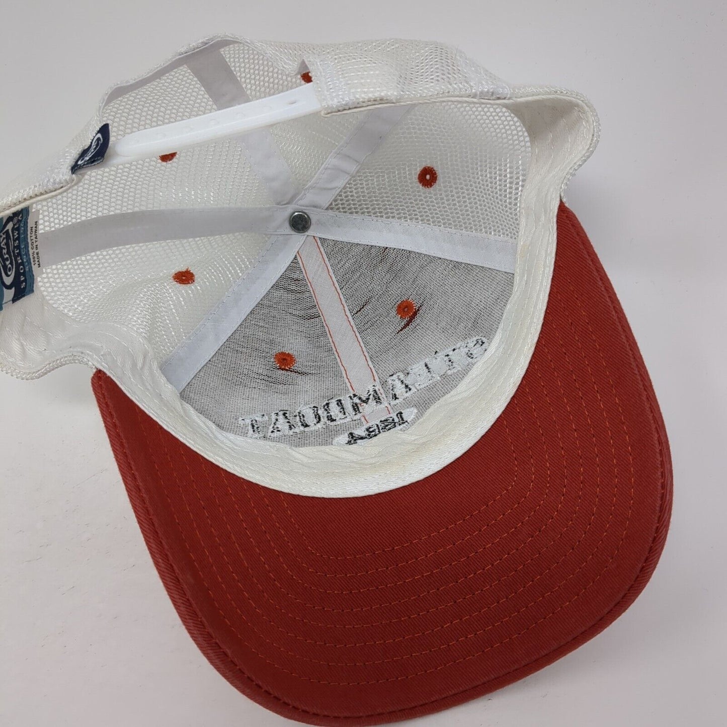 Steamboat 1864 Colorado Snapback Trucker Hat Red OS Adjustable Mesh Back Ouray